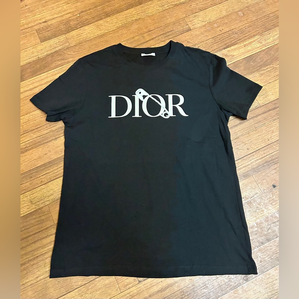 Dior Black Short Sleeve Men's Tee - Picture 2 of 8